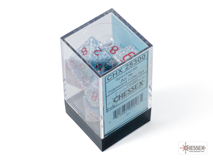 Speckled Air Polyhedral 7-Dice Set - CHX25300